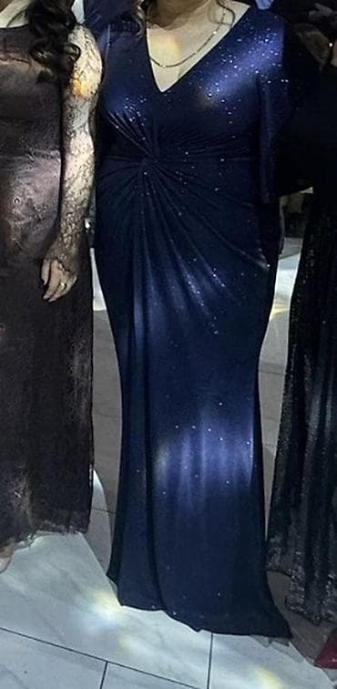 военная форма: Qadın gecə geyimi – tünd göy, uzun - Model: uzun, yerə qədər; zərif — 1