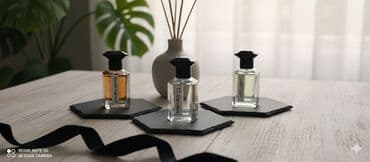 yves saint laurent tester: Müxtəlif dizaynlarda ətir koleksiyası - Megamare – qızılı, dairəvi — 8