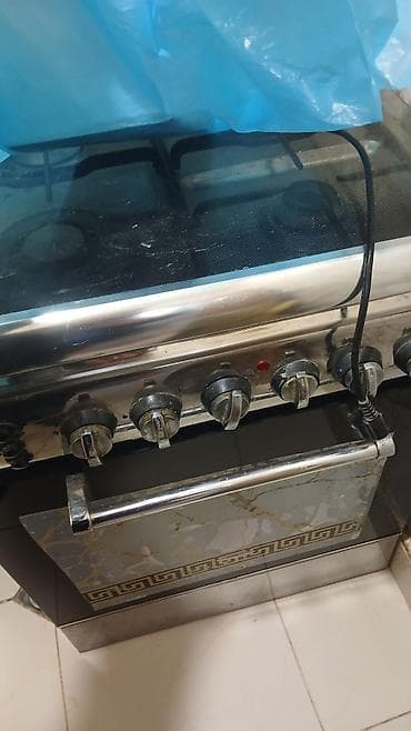 Plitələr və bişirmə panelləri: Qarışıq sobası Ayrıca dayanan, 4 gözlü — 2