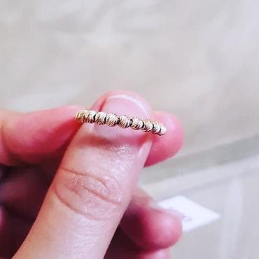 hamam dest: Alyans, Üzük, Sarı qızıl, 585 Əyar, Qaşsız — 9