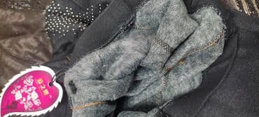 детские утепленные джинсы: Бриджы со стразами, утепленые стандартный размер. Новые — 3