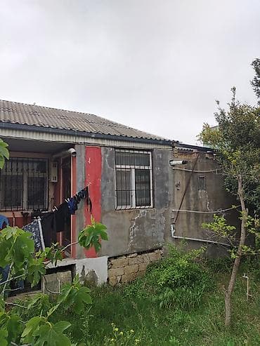 bineqedi ucuz heyet evleri: 1 mərtəbəli həyət evi - Plan: Eyvanlı giriş, 1 mərtəbə, 4 otaqlı 3 — 5
