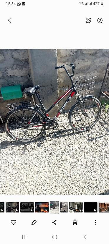 Şəhər velosipedi Stels, 28", sürətlərin sayı: 1