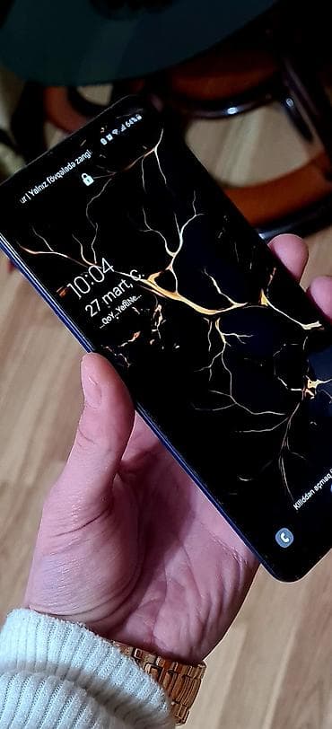 telefon redmi not 8: Samsung Galaxy A21S, 32 GB, rəng - Göy, Zəmanət, Sensor, Barmaq izi — 8