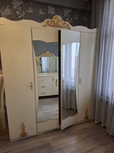 İkinəfərlik çarpayı, Dolab, Komod, İşlənmiş