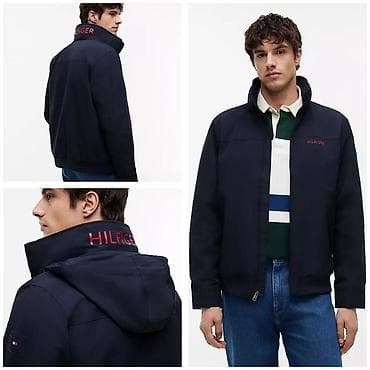 Куртки: Мужская куртка, Ветровка, Весенняя, Tommy Hilfiger, L — 1