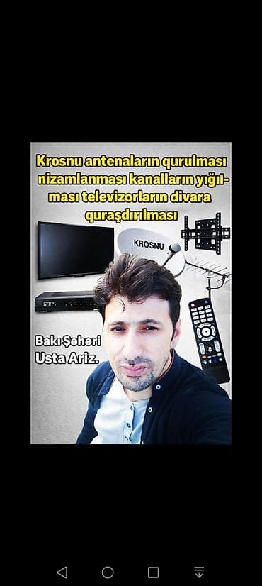 Krosnu ustası Krosna antena ustası Peyk antena ustası Kanalların