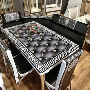 телефон флай 510: *Hazır elde olan* ✔️Türk istehsalı🇹🇷 ✔️Kuxna üçün stol stul dəsti ✔️ — 24