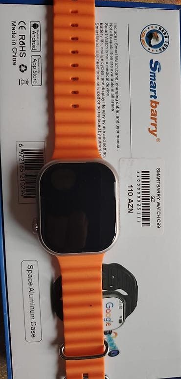 Smart saat, Smart, Kamera, rəng - Narıncı