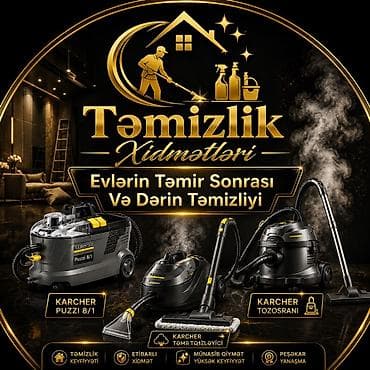 Təmizlik | Evlər | Təmirdən sonra təmizlik — 1