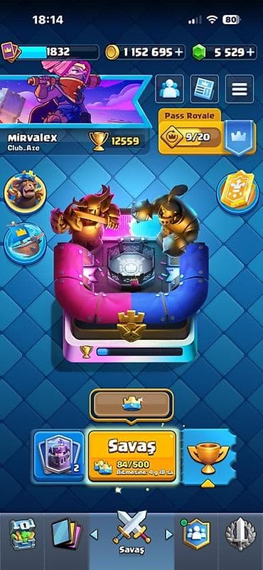 Digər: Clash Royale hesabı – MiRvalex - Kupa: 12 559 - Klan: Club_Aze - — 2