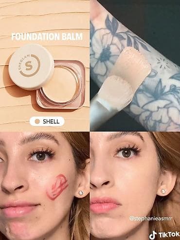 Gözəllik və sağlamlıq: SHEGLAM Foundation Balm – Shell rəngi - Balzam teksturalı tonal krem — 1