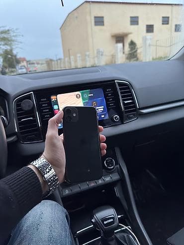 IPhone 11, 128 GB, Qara, Simsiz şarj, Face ID, Sənədlərlə