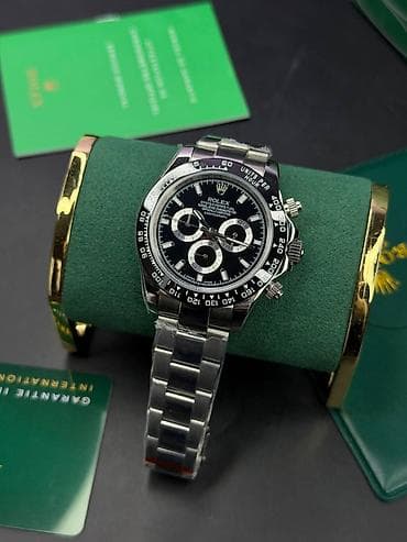 saat seti: Rolex Cosmograph Daytona, paslanmayan poladdan (Oystersteel) xronoqraf — 1