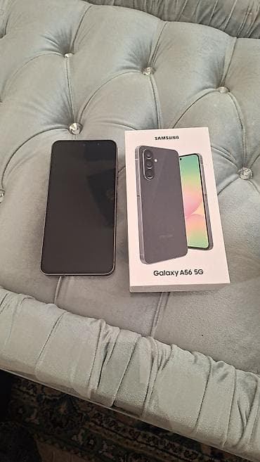 poco m6 pro 5g: Samsung Galaxy A56 5G, 128 GB, rəng - Boz, Sənədlərlə — 2