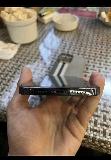 13 pro irşad: IPhone 12 Pro, 128 GB, Pacific Blue, Zəmanət, Kredit, Qırıq — 3