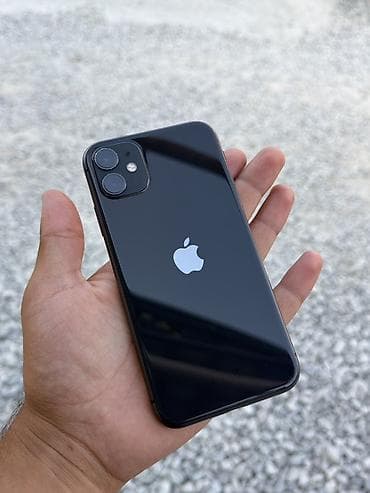 6s ayfon: IPhone 11, 128 GB, Qara, Face ID — 2