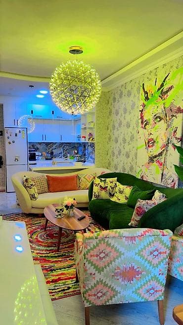 studio menziller: 2 otaqlı, Yeni tikili, 58 kv. m — 8