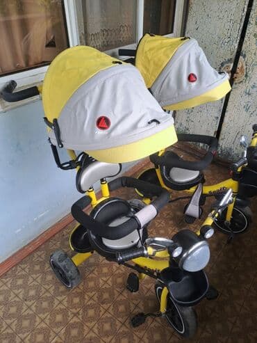 купить велосипед бу: İşlənmiş Üç təkərli Uşaq velosipedi 12", Ünvandan götürmə — 4