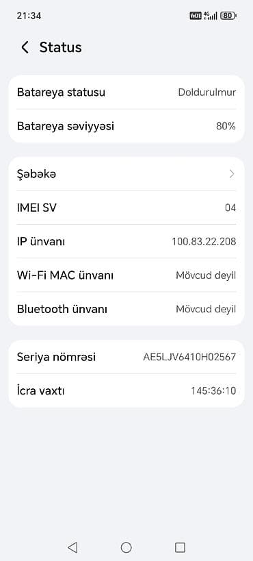 adaptırlar: Honor X8 5G, 256 GB — 2