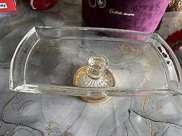 paxlava qabı: Tort və şiriniyyat qabı, Şüşə — 2