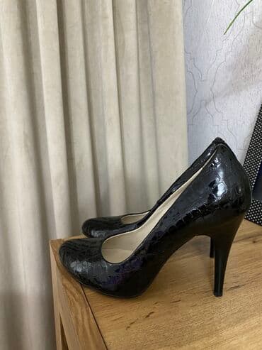 Tuflilər: Tuflilər, Ölçü: 36, rəng - Qara, Yeni — 1