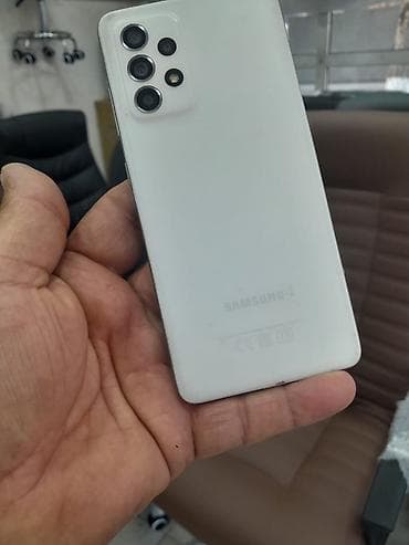 samsung a96: Samsung Galaxy A52, 128 GB, rəng - Ağ, İki sim kartlı — 2