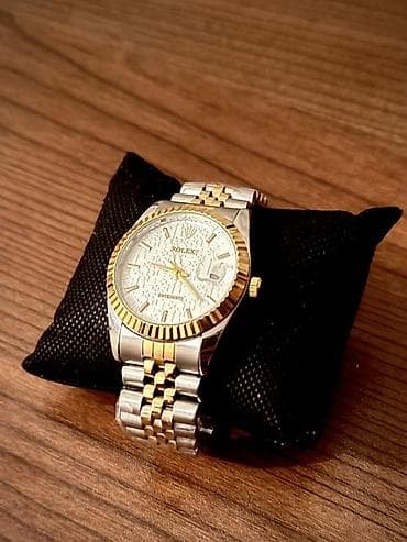 saat alisi: Yeni, Qol saatı, Rolex, rəng - Qızılı — 4