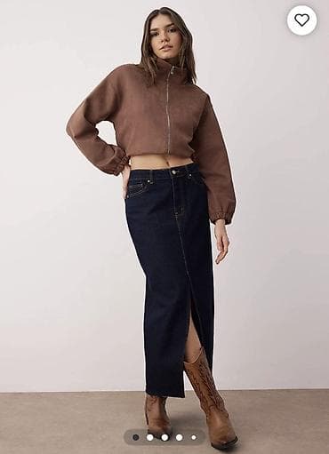 geyimləri: Maksi Ətək, Trendyolmilla, Cins, XL — 1