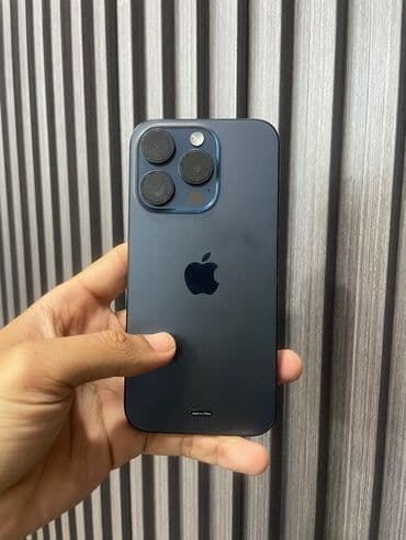 IPhone 15 Pro, 256 GB, Mavi, Simsiz şarj