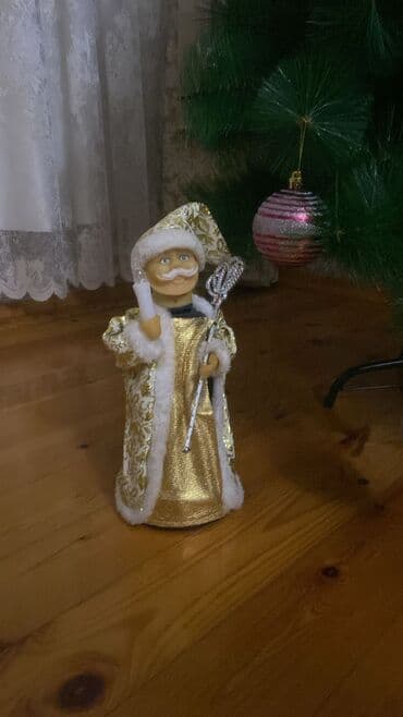 Ёлки: Yeni il yolkası komplekti - Süni şam ağacı, təxminən orta ölçü — 2