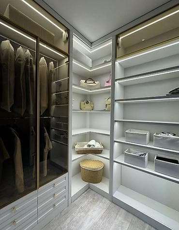 isvanerler: Yeni, Açılan, 4 qapılı Düz dolab, Qarderob, paltar dolabı, Azərbaycan — 8