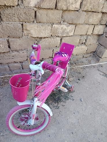 balaca usaq velosipedleri: Uşaq velosipedi qiz ucun tam idialdir asaqi yeri var — 3