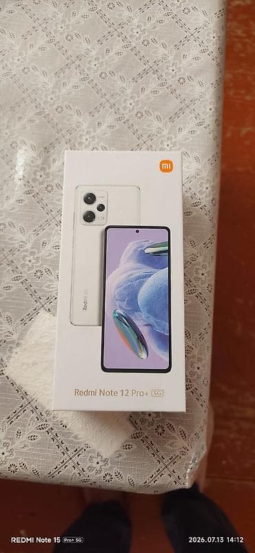 tv box satisi: Redmi Note 12 Pro+, 256 GB, rəng - Qara, Barmaq izi, İki sim kartlı, Sənədlərlə — 10