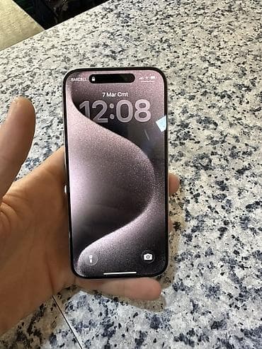 IPhone 15 Pro, 128 GB, Gümüşü