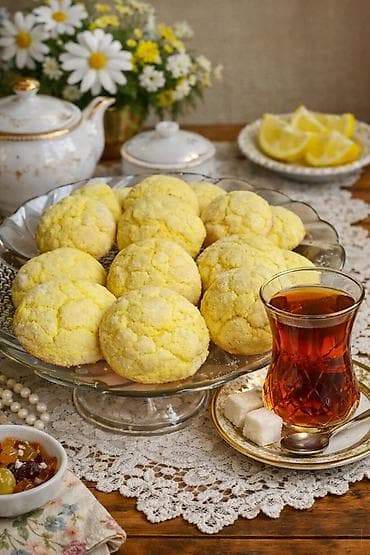 Ət və dəniz məhsulları: Limonlu peçenye - Yumşaq teksturlu, içi yüngül və ətirli limon dadı - — 1