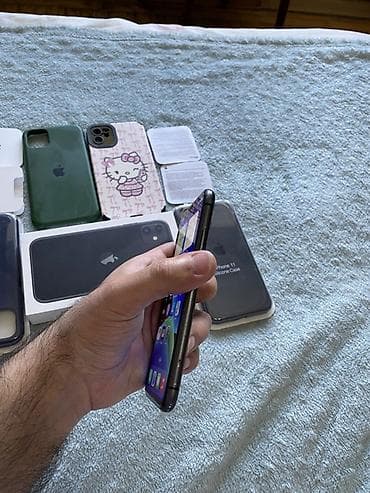 iphone 11 128: IPhone 11, 128 GB, Qara, Face ID — 6