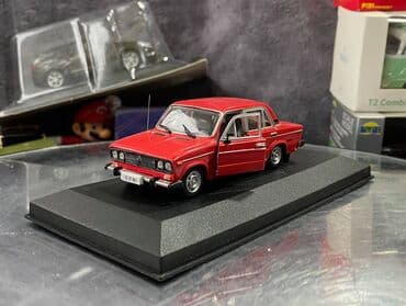 xrustal vaz: Коллекционная модель LADA 2106 dark red 1980 AutoBahn Bauer Art. — 19