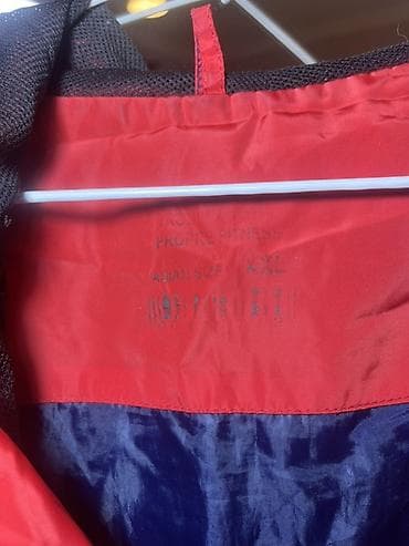 pencəy: Napapijri “Geographic” anorak-kurtka - Rəng: parlaq qırmızı, iç hissə — 6