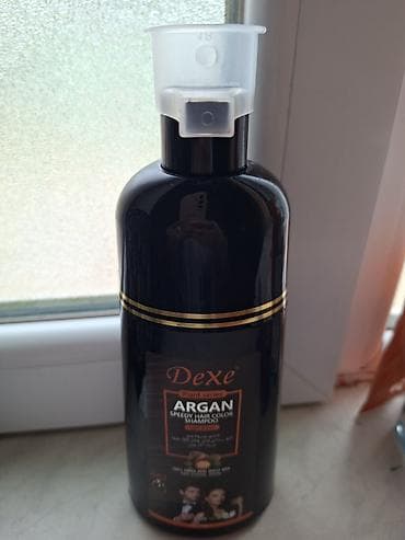 mal qara: Dexe Plant Series Argan Speedy Hair Color Shampoo – Light Brown — 3