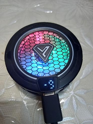 cat kabel: RGB işıqlı USB soyuducu fan – oyun telefonları üçün - Telefonun arxa — 1