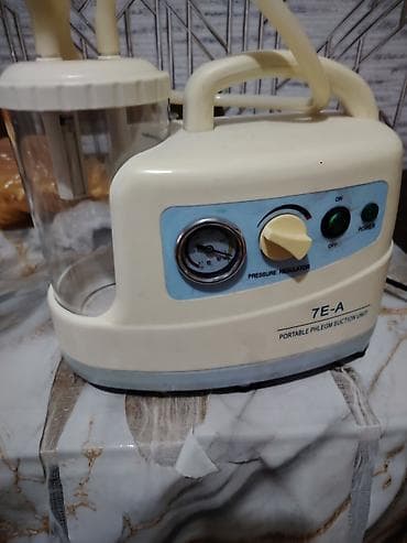 ekq aparati: 7E-A Portable Phlegm Suction Unit – portativ selik/aspirasiya aparatı — 1