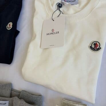 capiq ucun krem: Svitşot, Moncler, L, rəng - Ağ — 2