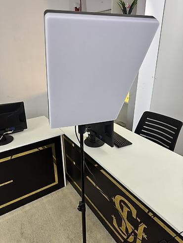 Ofis üçün qəbul masası/L-forma iş masası dəsti - Dizayn: L-formalı — 4