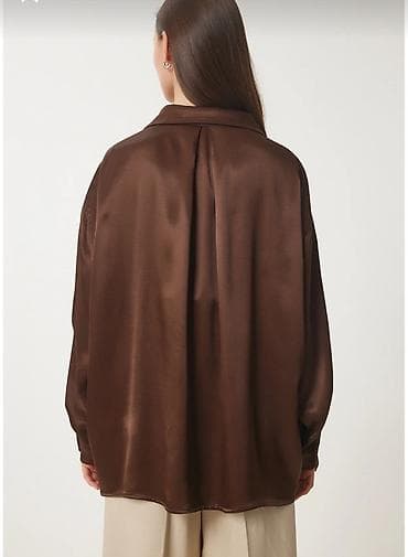 panço nədir: 🇹🇷Turkiye istehsali qadın köynəyi. tund qehveyi. yepyeni. qetiyyen — 2