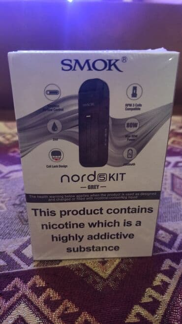 iqos iluma i: Smok Nord 5. Təzə, agzi bagli qutudu — 1