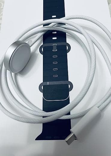 apple watch ultra 1: Apple Watch Ultra 3 modeinin qutusundan çıxma maqnitli sürətli şarj — 5