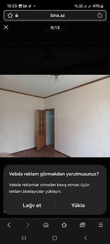 ev satiram: Sumqayıt, 3 otaqlı, Köhnə tikili, 70 kv. m — 4