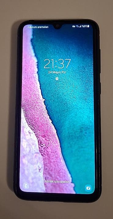 lenevo ideapad 5 pro: Samsung Galaxy A70, 128 GB, rəng - Qara, Barmaq izi — 1