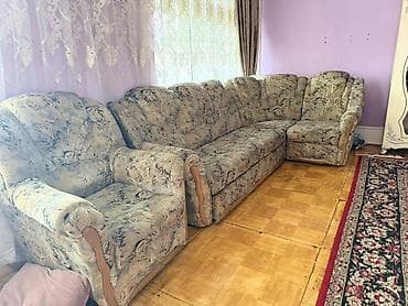 Мебель для дома: Угловой диван, 2 кресла — 5